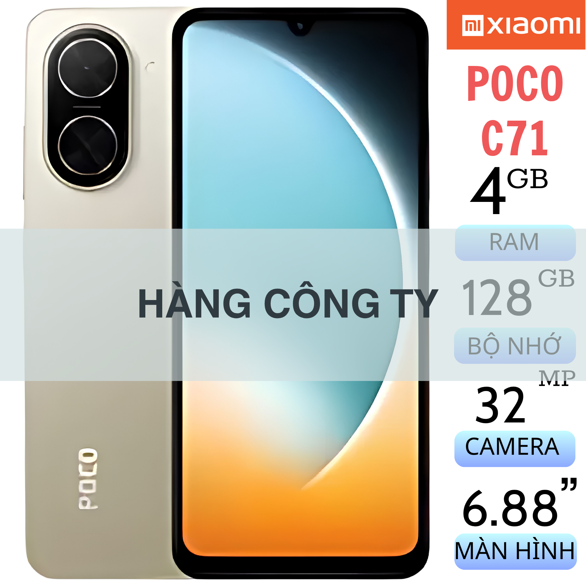Xiaomi POCO C71 FullBox (Hàng Công Ty) Xiaomi POCO C71 FullBox (Hàng Công Ty)