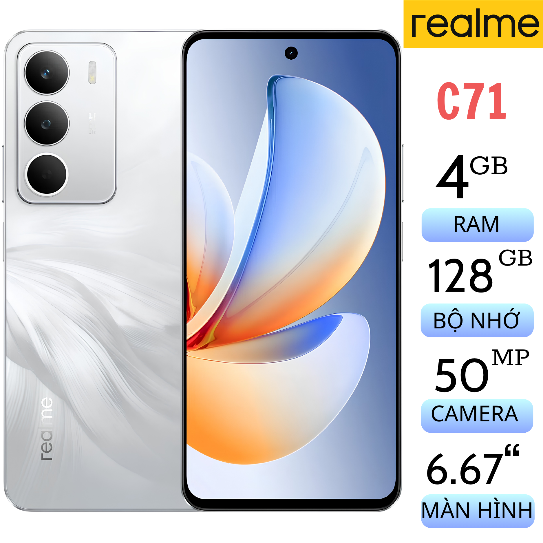 Realme C71 4GB/128GB Fullbox Realme C71 4GB/128GB Fullbox