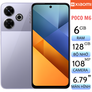 Xiaomi Poco M6 6GB/128GB Fullbox