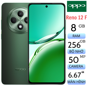 Oppo Reno 12 F 8GB/256GB Fullbox Oppo Reno 12 F 8GB/256GB Fullbox
