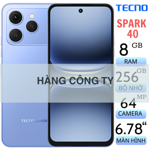 Tecno Spark 40 Fullbox (Hàng Công Ty)