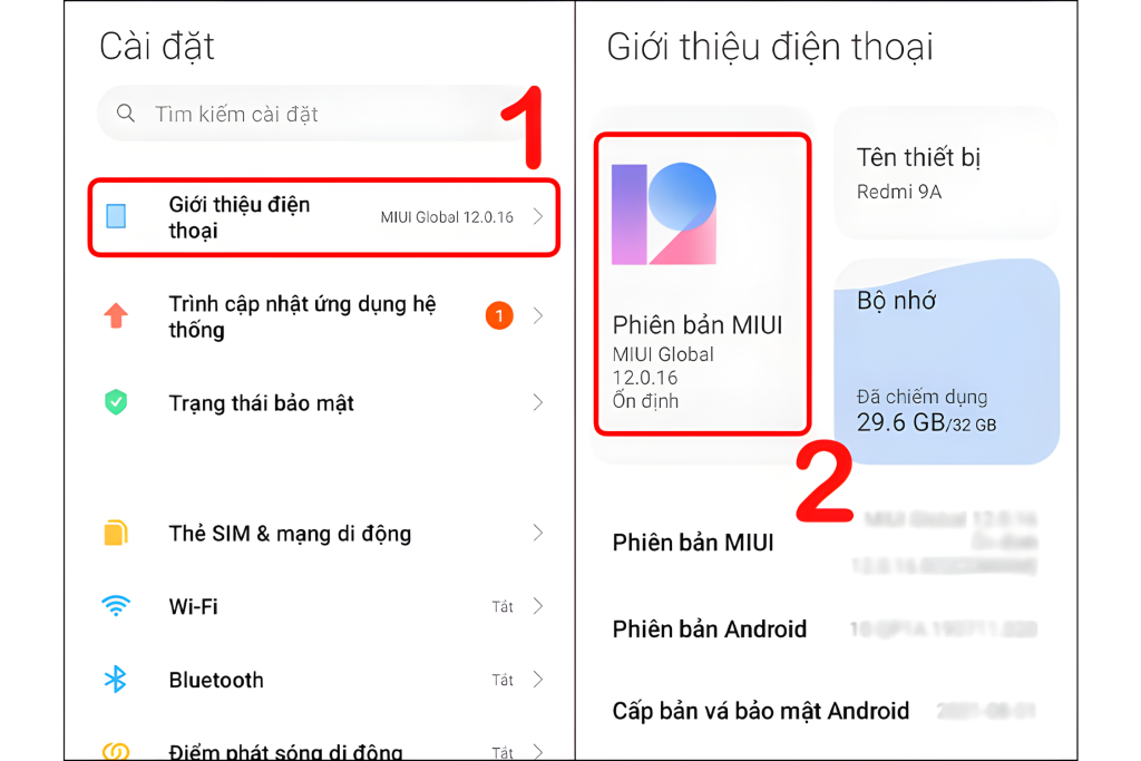 đơ màn hình xiaomi