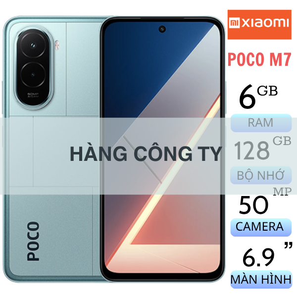 Xiaomi Poco M7 6GB/128GB Fullbox (Hàng Công Ty) Xiaomi Poco M7 6GB/128GB Fullbox (Hàng Công Ty)