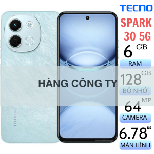 Tecno Spark 30 5G 6GB/128GB Fullbox (Hàng Công Ty)