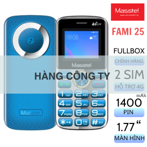 Masstel FAMI 25 4G Fullbox (Hàng Công Ty)
