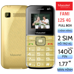 Masstel Fami 12S 4G Fullbox (Hàng Công Ty)