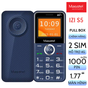 Masstel Izi S5 4G Fullbox (Hàng Công Ty)