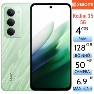 Xiaomi Redmi 15 5G 4GB/128GB Fullbox (Hàng Công Ty)