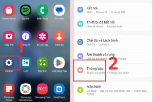 Cách cài đặt hiển thị phần trăm pin trên Samsung nhanh chóng
