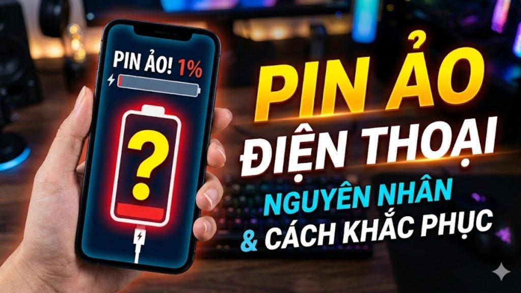 Điện thoại bị pin ảo? Xem ngay cách sửa đơn giản