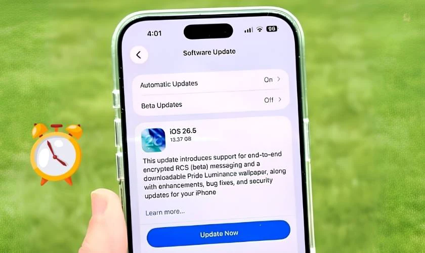 iOS 26.5 có lỗi không? Cách khắc phục iOS 26.5 bị lỗi hiệu quả