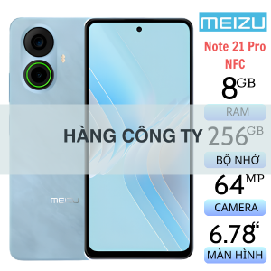 Meizu Note 21 Pro NFC 8GB/256GB (Hàng Công Ty)